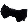 Bowties.jp bd525 Black Velour Deformable Bow Tie Bowtie Easy Fit