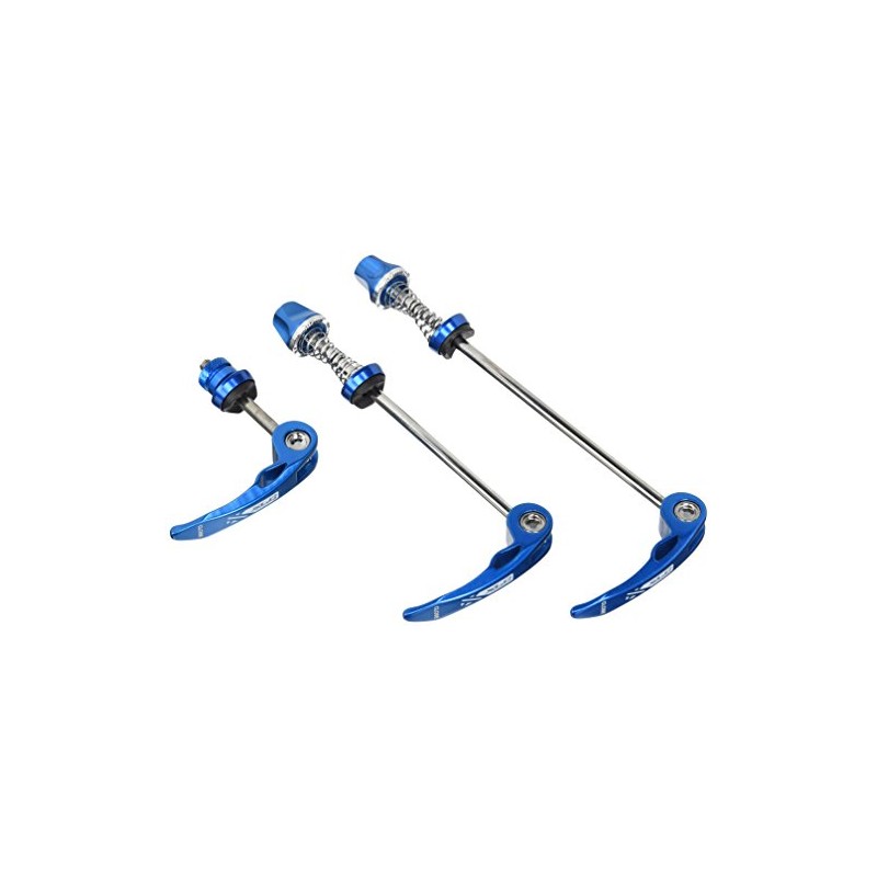 XLC Unisex Qr-l05 Schnellspannset QR L05, Blau, Einheitsgröße EU