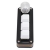 Mini 3 Key Keypad with Knob Custom Programming Hot Swappable