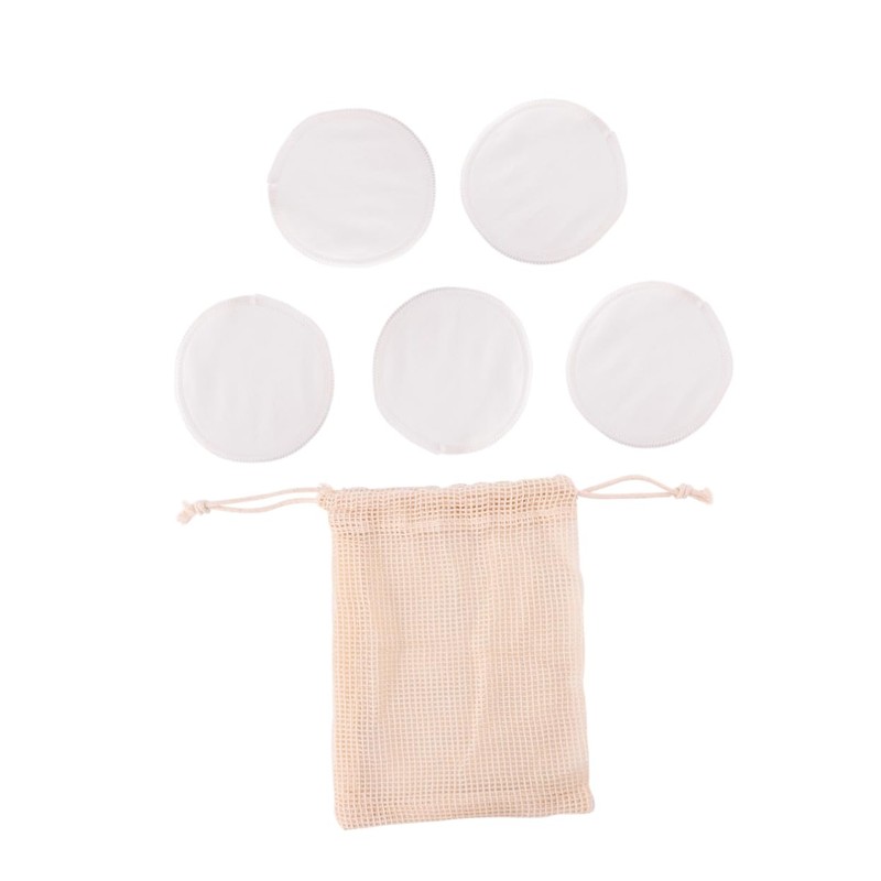 PACKOVE 3sets Reusable Fiber Makeup Remover Pads Set with Storage