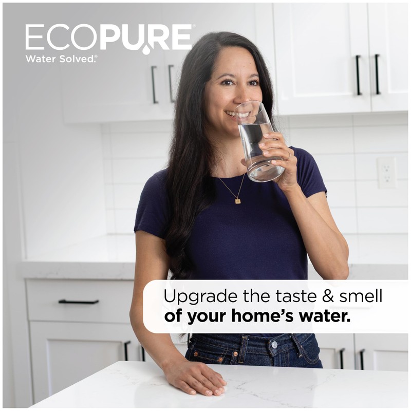 EcoPure EPINL30 5-Year In-Line Refrigerator Water Filter – Universal Fit