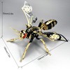 3D Metal Puzzles for Adults: The Northern Giant Hornet Model