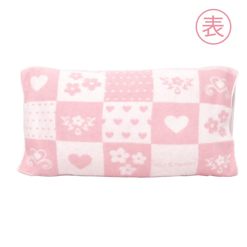 JILLSTUART Patchwork Quilt Pillow Case Pink Antibacterial Odor Resistant Full