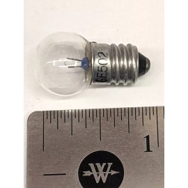 GE #502 Screw Bulb lamp NEW for 6-Volt 4 "D" or Lantern Battery E10