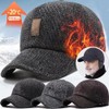 LUCKKY Winter Baseball Cap with Ear Muffs, Winter Baseball Cap