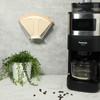 Kamehame Coffee Filter Holder, Wall Mount Coffee Filter Dispenser Rack,