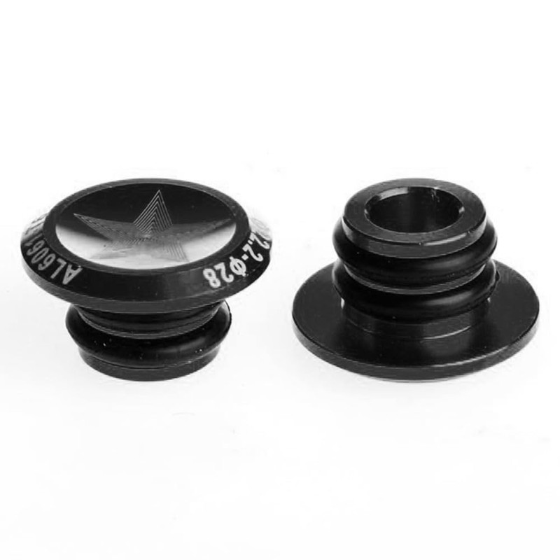 Bicycle Handlebar End Plugs, Pack of 2 Handlebar End Plugs