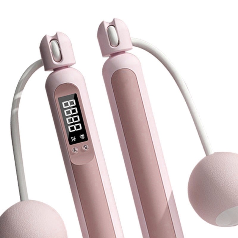 Jump Rope with Counter Rechargeable Cordless Weighted Smart Skipping Rope