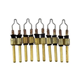 5 Unidades Puntas Para Pirógrafo No1 De Metal Karlen Herramienta Que Utiliza Calor Para Crear Diseños En Superficies De Madera Cuero Y Otros Materiales