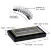 2 Pairs 3D False Magnetic Eyelashes No Glue- Reusable Fake