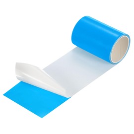 sourcing map Inflatable Patch Repair Kit 3 in x 5 Ft,TPU Pool Patches Repair Tape for Air Mattress, Bounce House, Swimming Pool, Blue