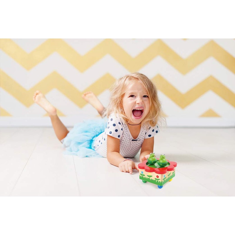 Small Foot Wooden Music Box for Ages 3 Years and