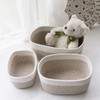 LA JOLIE MUSE Storage Baskets, Cotton Rope Woven Bathroom Storage