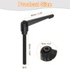 sourcing map 2Pcs M10 x 90mm Adjustable Knobs Handle Male