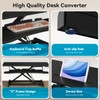 JYLH JOYSEEKER 35" Standing Desk Converter, Height Adjustable Desktop Riser