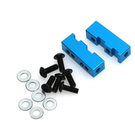 Aluminum Servo Stay Compatible for Tamiya WR-02/GF-01/G6-01 54587 RC Servo Stand Bracket Holder Mount