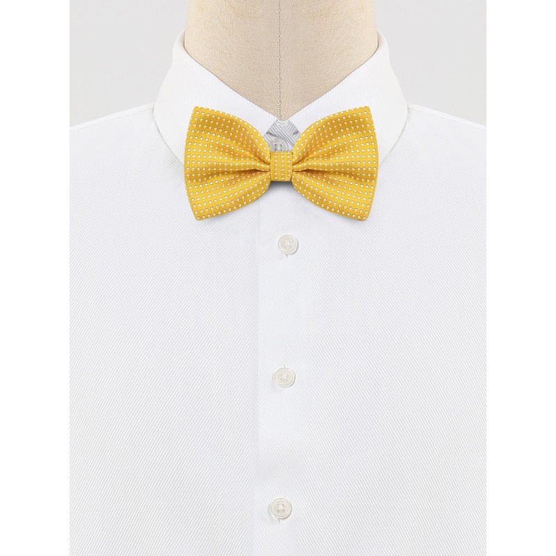 Allegra K One-Touch Bowtie, Polka Dot Pattern, Adult, Formal Bowtie,