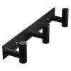 VAEHOLD Black Hat and Coat Wall Mount Rack - 3