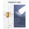 kudos Wall Sconces 16inches Gold Vanity Light Fixtures, Modern Sconces