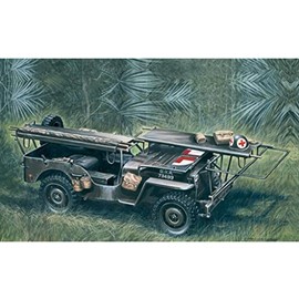 Italeri 1/4 TON. 4x4 AMBULANCE JEEP
