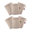 Healvian 6pcs Bath Soap Storage Pouches Plant Scrubbing Soap Bag