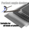 KEAYOO 100 x Greenhouse Clips Extra Thick 1.6 mm Rustproof