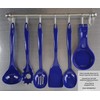 Reston Lloyd Calypso Basics by Melamine Utensil Set, 4-Piece, Indigo