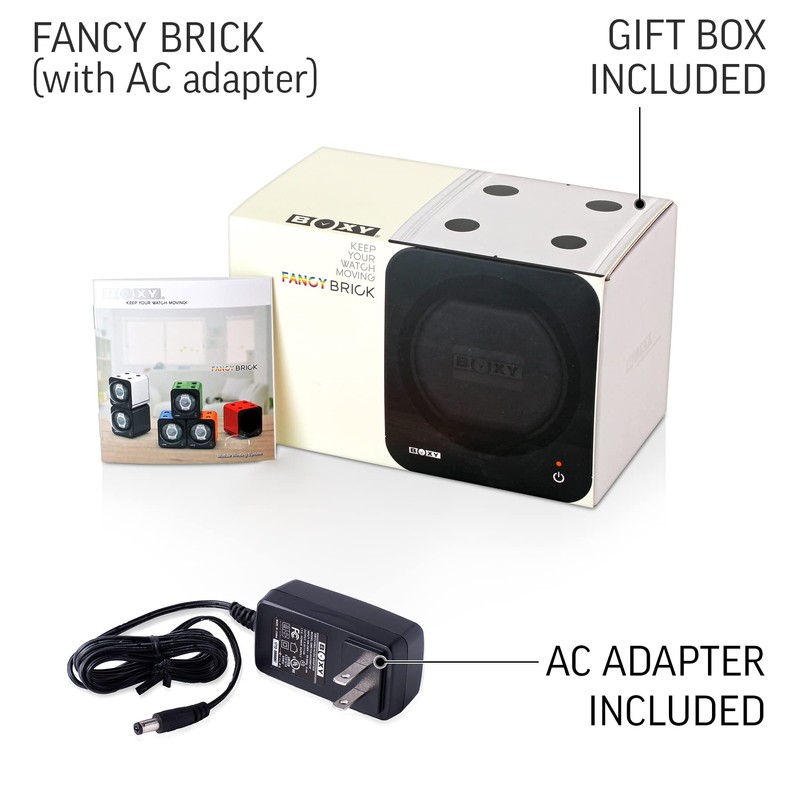 Abest Boxy Watch Winder for Automatic Watches with Vertical Rotor