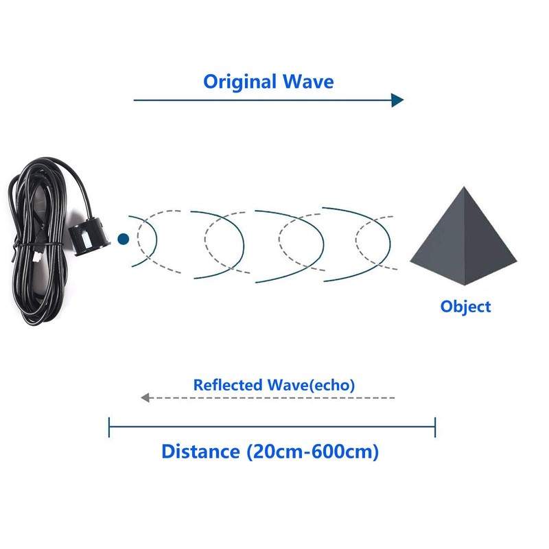 ARCELI JSN-SR04T Integrated Ultrasonic Measuring Module, Parking Sensor Ultrasonic Sensor
