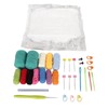 Beginner Crochet Kit DIY Innovative Fun Educational Dinosaur and Dinosaur