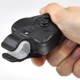 Orludo QB700007a01n0 Fishing Alarm, Fishing Hit Sensor, LED, Waterproof, Light and Sound Notification, Clip Type