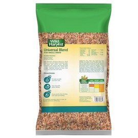 Wild Harvest Universal Blend for Small Birds, 10 lb Bag, Fortified Nutrition, Fr