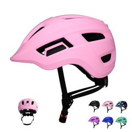 Kids Helmet Toddler Bike Helmet for 2-8 Years Old Boys Girls Adjustable Skateboard Helmet Multi-Sports Lightweight Helmet Safety Protection Gear for Cycling Skateboard Scooter (Pink, XS)
