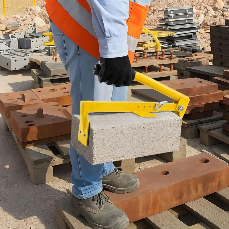Lanties Adjustable Heavy Duty Brick Tongs Set Heavy Duty Block