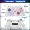 Wireless Pro Controller for Switch/Lite/OLED,Replacement for Switch Pro Controller,Switch Pro