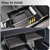 LBNCOBAG 2PCS Centre Console Organizer Compatible with 2025 Toyota Camry