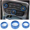 Voodonala Air Conditioner Switch CD Button Knob for Dodge Challenger