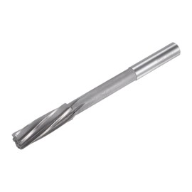 sourcing map Chucking Reamers, 17mm H7 4241 High Speed Steel Spiral Flutes Lathe Machine Reamer Milling Cutter