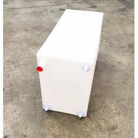 16 Gallon RV Fresh/Gray Water Tank 24" x 15" x 10" BPA Free (16 Gallon)