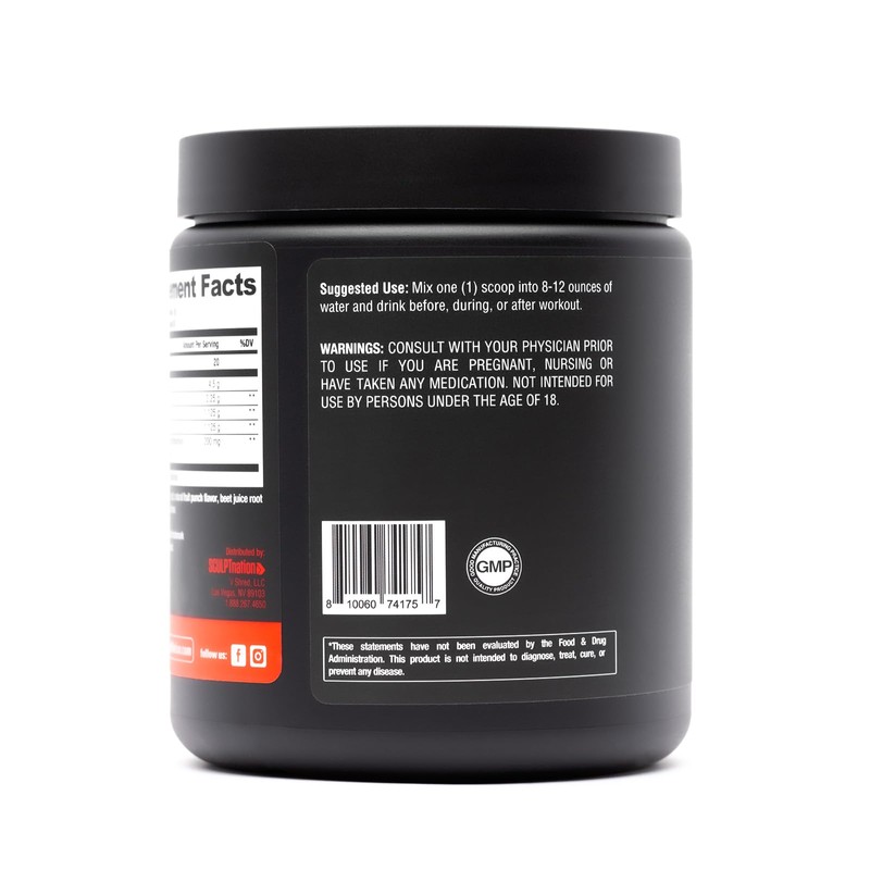 Sculpt Nation by V Shred BCAA Powder - Powerful Amino
