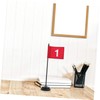 CIYODO 12Pcs Desk Flag Holder Set Flagpole with Stable Base