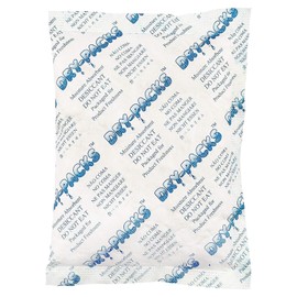 Dry-Packs Absorbent Industries Silica Gel in Tyvek Rechargeable Dehumidifier Absorbs Moisture 3 Gram 50PK