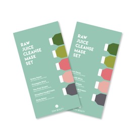 ESW Beauty Raw Juice Cleanse Sheet Mask Set Multipack