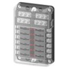 12 Way Fuse Box with Negative Terminals and Fuse Wire