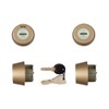 LIXIL (rikusiru) TOSTEM Door Lock Set (Miwa DN Cylinder) Gold