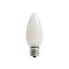 EZLS C9 Opaque Warm White SMD LED Bulb - Smooth