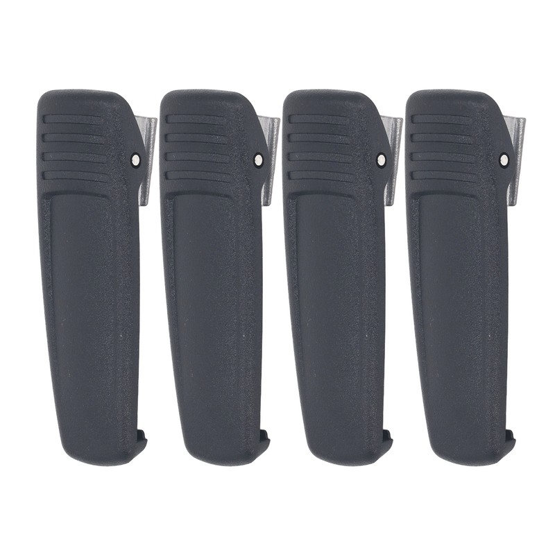4PCS Portable Radio Belt Clip Handsfree Convenient Securely Hold for