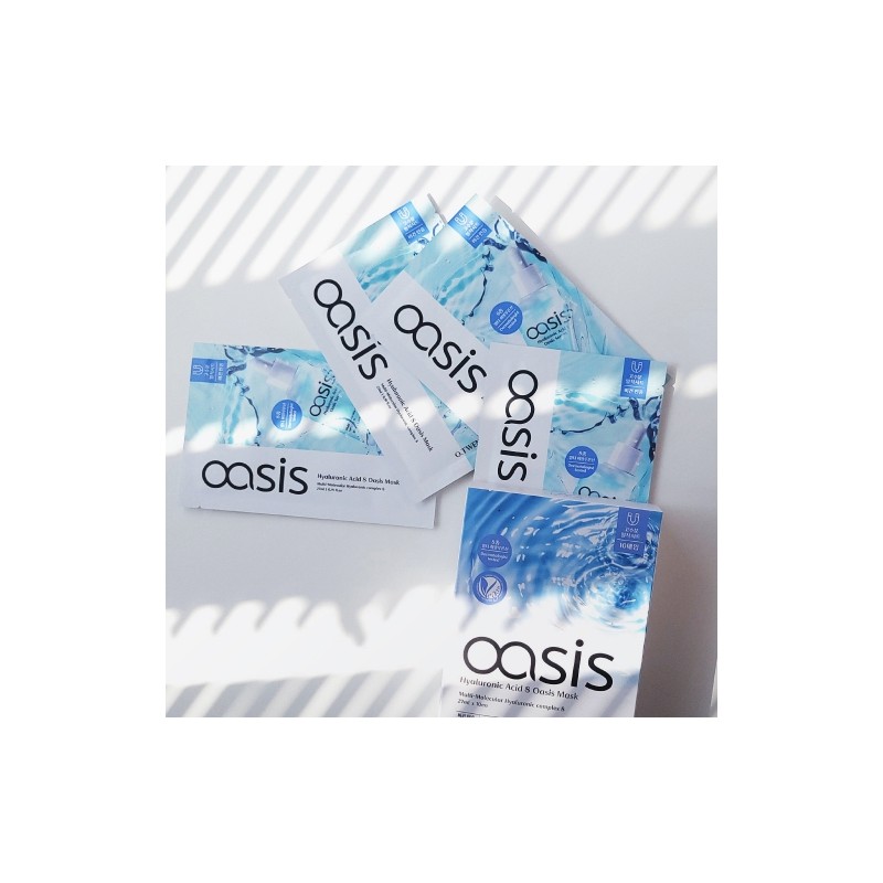 O21 Hyaluronic Acid 8 Oasis Mask 10 sheets / O21