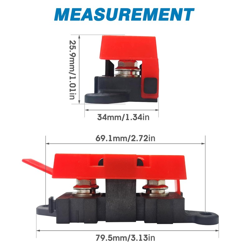 GLOSO BDFS MIDI/AMI Fuse Holder Power Distribution Module Fuse Module