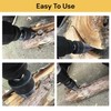 EZONEDEAL 32mm Firewood Log Splitter Wood Splitter Drill,Heavy Duty Drill